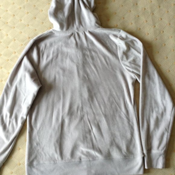 BCBG velour hooded jacket - Picture 3 of 5